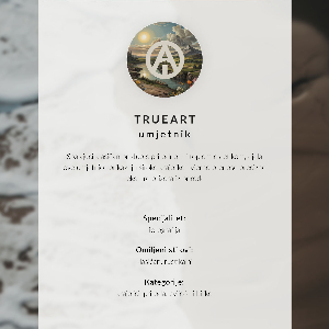 Wall print Autumn river