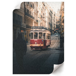 Poster of a city tram