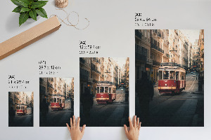 Poster City tram