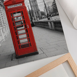 Wall art London booth