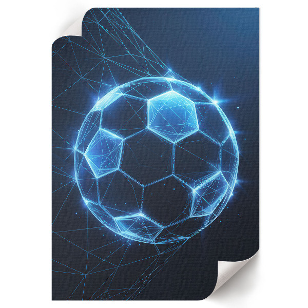 Futuristic ball wall print