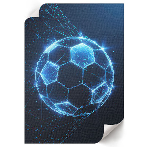 Futuristic ball wall print