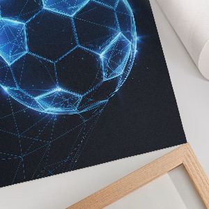 Futuristic ball wall print