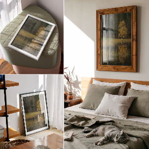 Wall print Autumn landscape