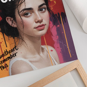 Art print Motivational portrait