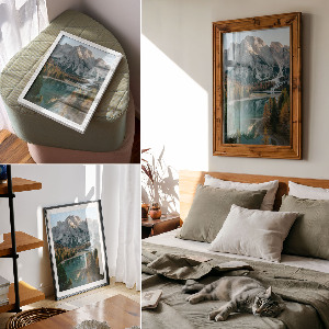 Wall print Mountain landscape