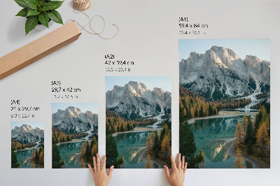 Wall print Mountain landscape