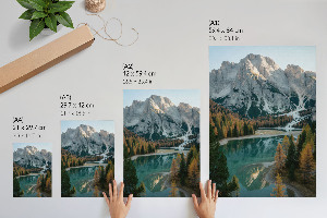 Wall print Mountain landscape