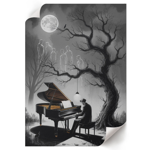 Art print Night music