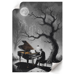 Art print Night music
