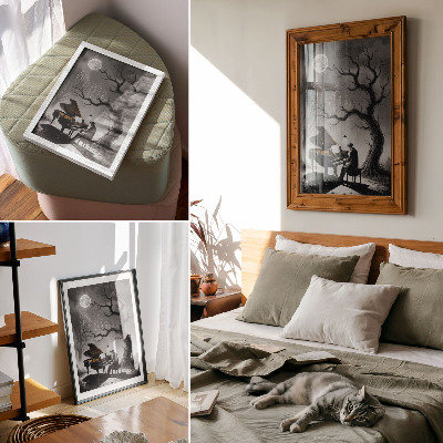 Art print Night music