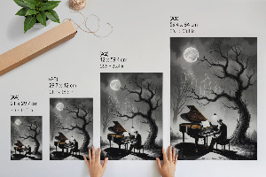 Art print Night music
