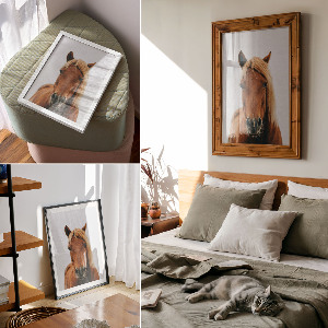 Wall art Horse portrait