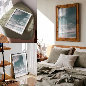 Wall print The expanse of freedom