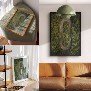 Wall print Forest adventure