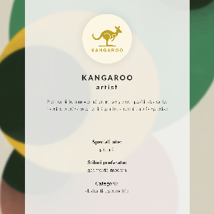 Poster Colorful geometry