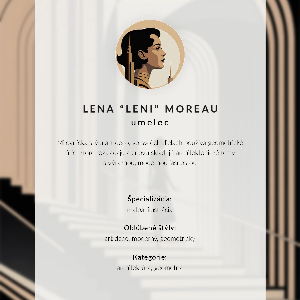 Wall print Monochromatic elegance