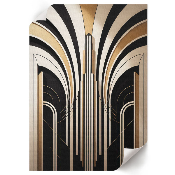Decorative poster Art Deco