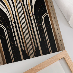 Decorative poster Art Deco