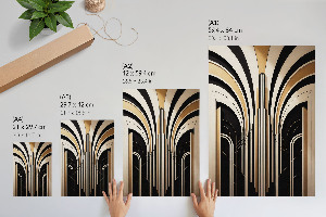 Decorative Art Deco poster