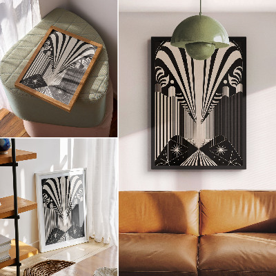 Wall art Geometric abstraction
