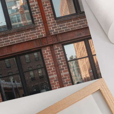 Wall print Urban architecture