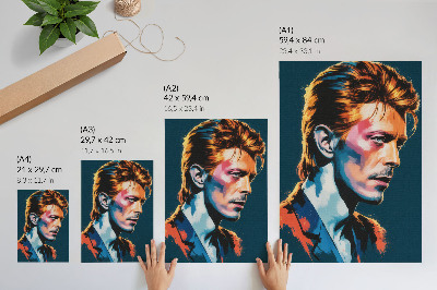 Art print Colorful portrait