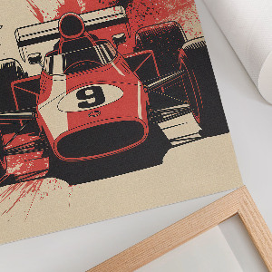 Wall print Racing emotions