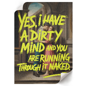 Modern art poster