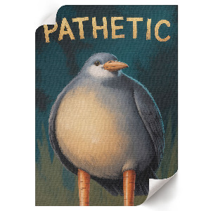 Wall art Pathetic - bird