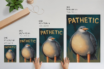 Wall art Pathetic - bird