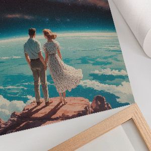 Art print Cosmic love
