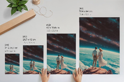 Art print Cosmic love