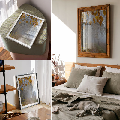 Wall art Autumn forest