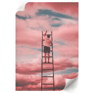 Decorative poster Journey to the sky