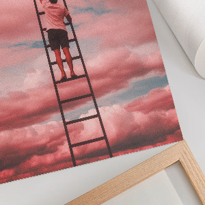 Decorative poster Journey to the sky