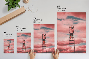 Decorative poster Journey to the sky