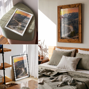 Poster Hollywood landscape