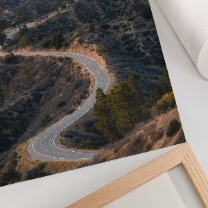 Poster featuring a Hollywood landscape