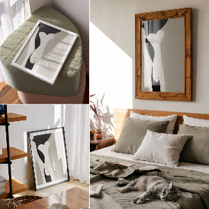 Art print Dynamic composition