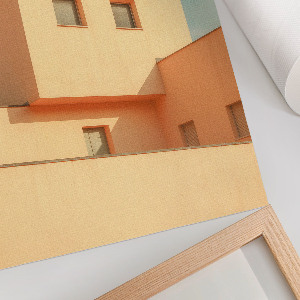 Decorative poster Modern architecture