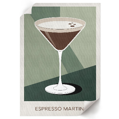 Wall art Martini graphics
