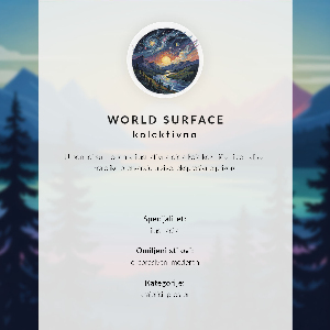 Art print Space journey