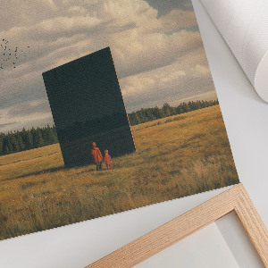 Decorative poster Mysterious monolith