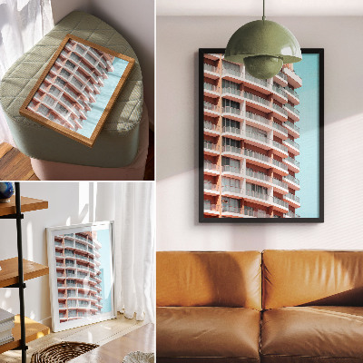Poster Modern building