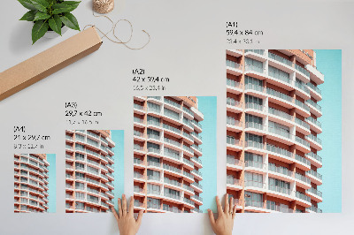 Poster Modern building
