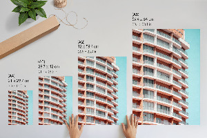 Poster Modern building