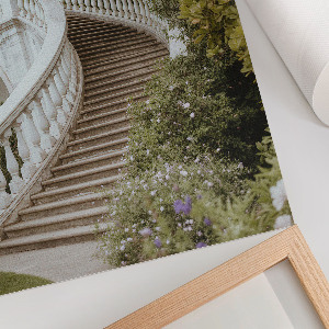 Poster showing green architecture