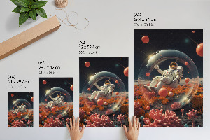 Art print Space adventure