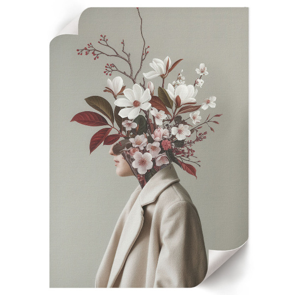 Decorative poster titled "Floral Vision"